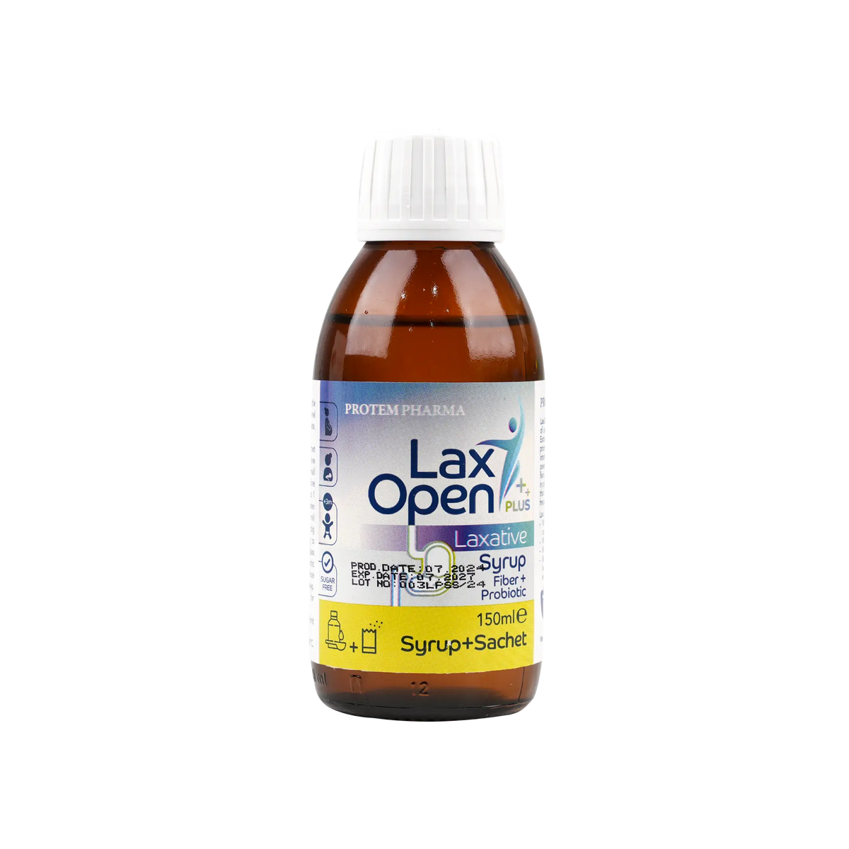 48305-Protem Pharma Laxopen Plus Laxative Syrup 150Ml +1