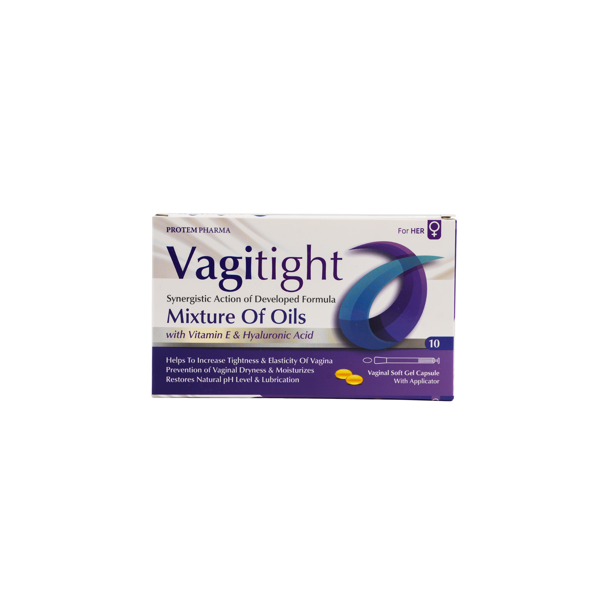 PROTEM PHARMA VAGITIGHT VAGINAL TIGHTNER 10 SOFT GEL CAPSULE