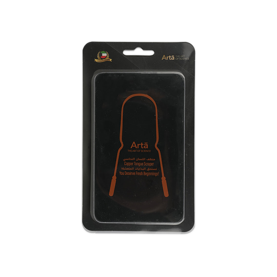 ARTA COPPER TONGUE SCRAPER BOX
