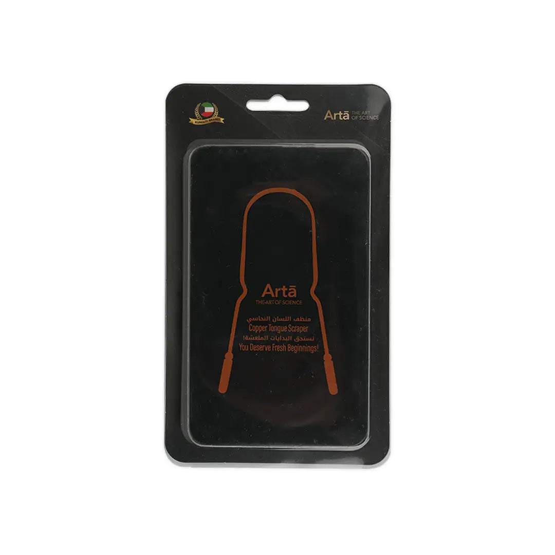 ARTA COPPER TONGUE SCRAPER BOX