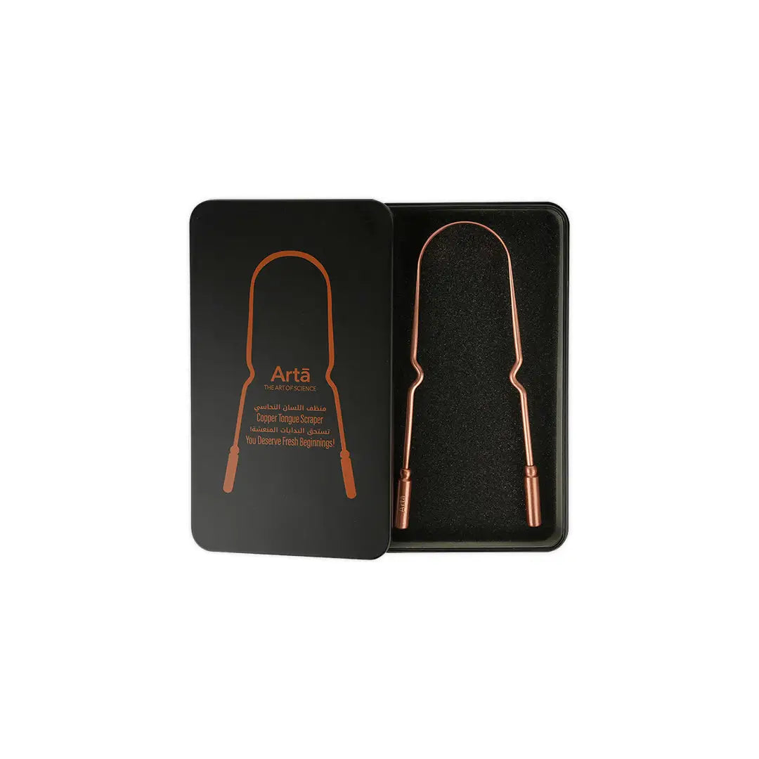 48316-Arta Tongue Scraper Copper With Box +1