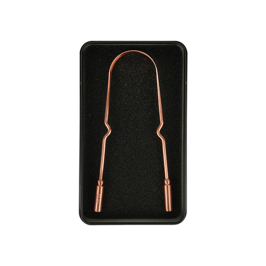 ARTA COPPER TONGUE SCRAPER BOX
