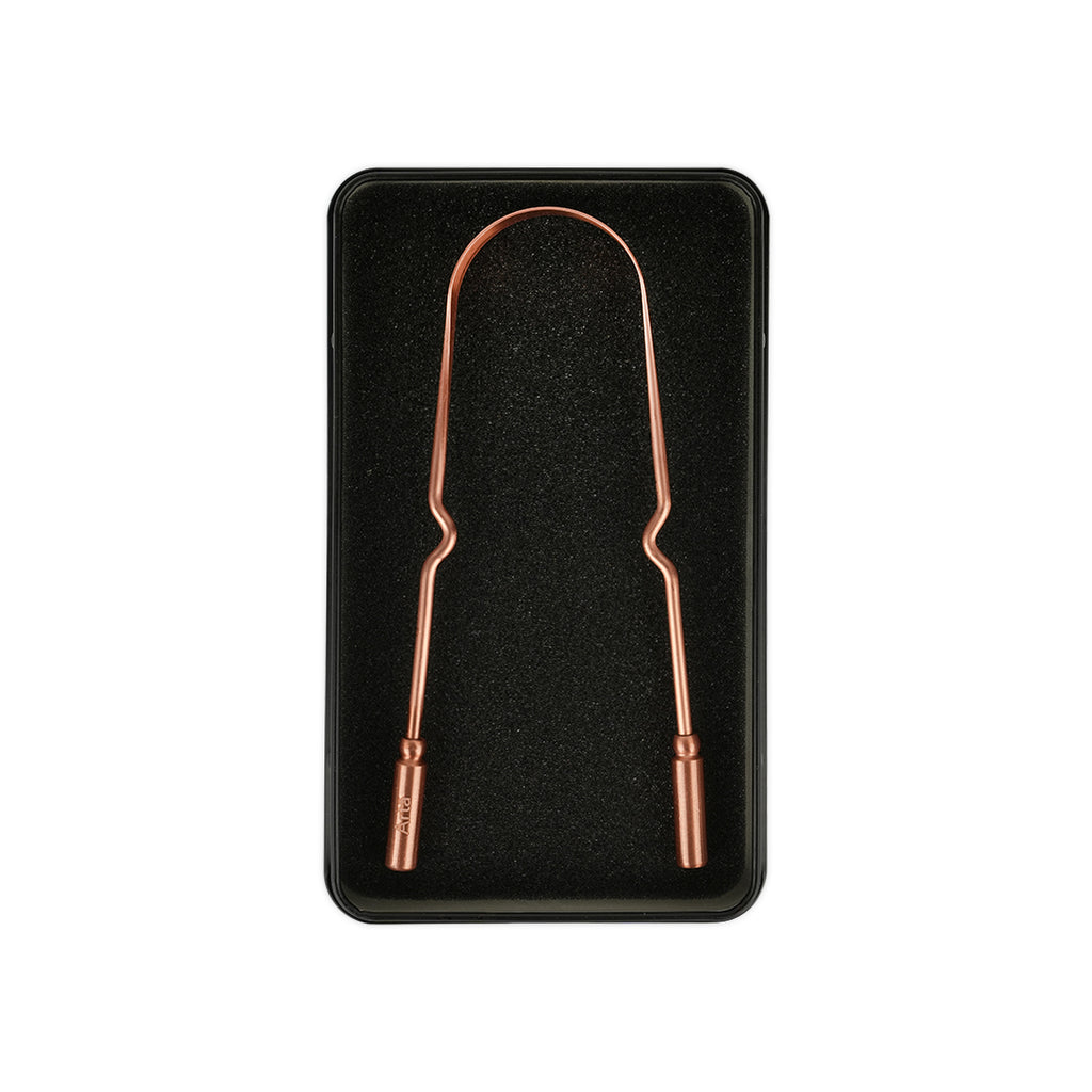 ARTA COPPER TONGUE SCRAPER BOX