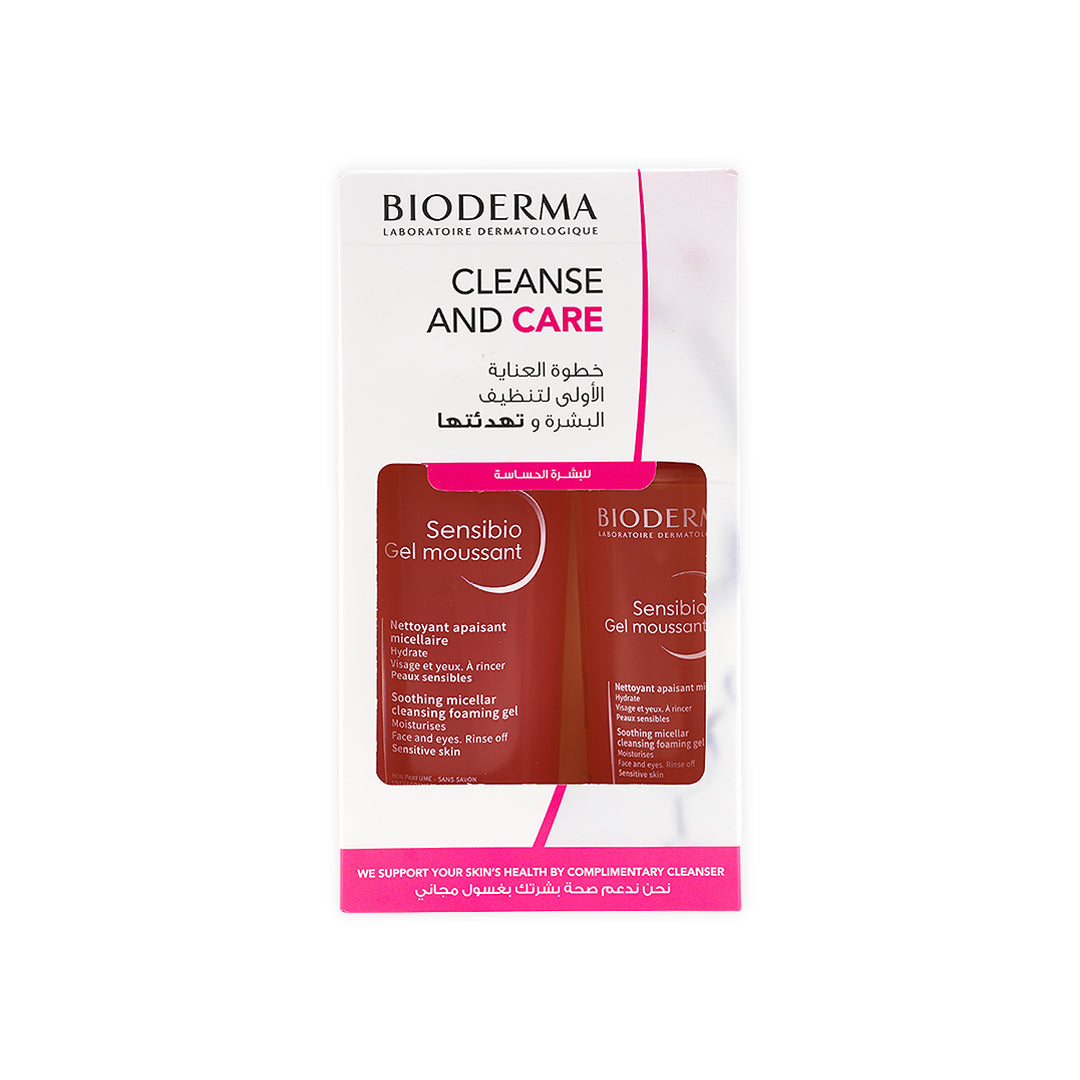 BIODERMA SENSIBIO GEL MOUSSANT (500ML+200ML)-OFFER