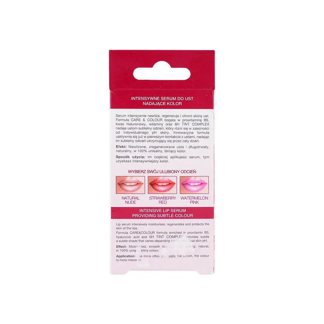 EVELINE LIP SERUM PINK TINT 6IN1 CARE & COLOUR 12ML