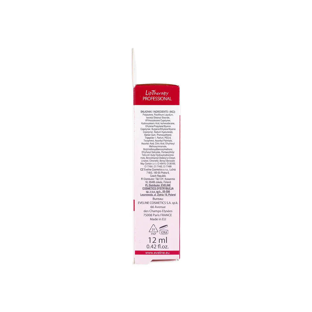 EVELINE LIP SERUM PINK TINT 6IN1 CARE & COLOUR 12ML
