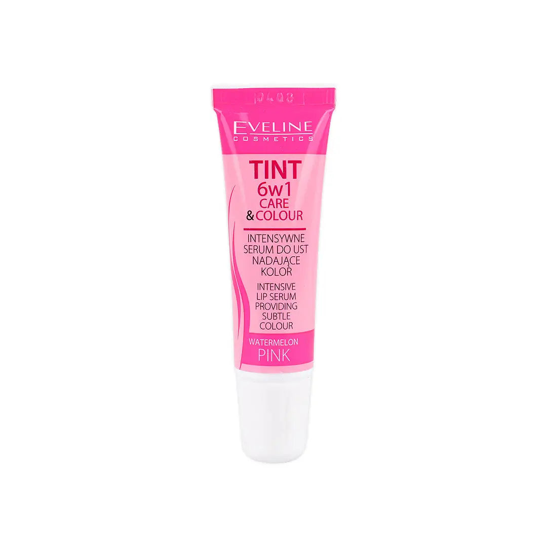 EVELINE LIP SERUM PINK TINT 6IN1 CARE & COLOUR 12ML