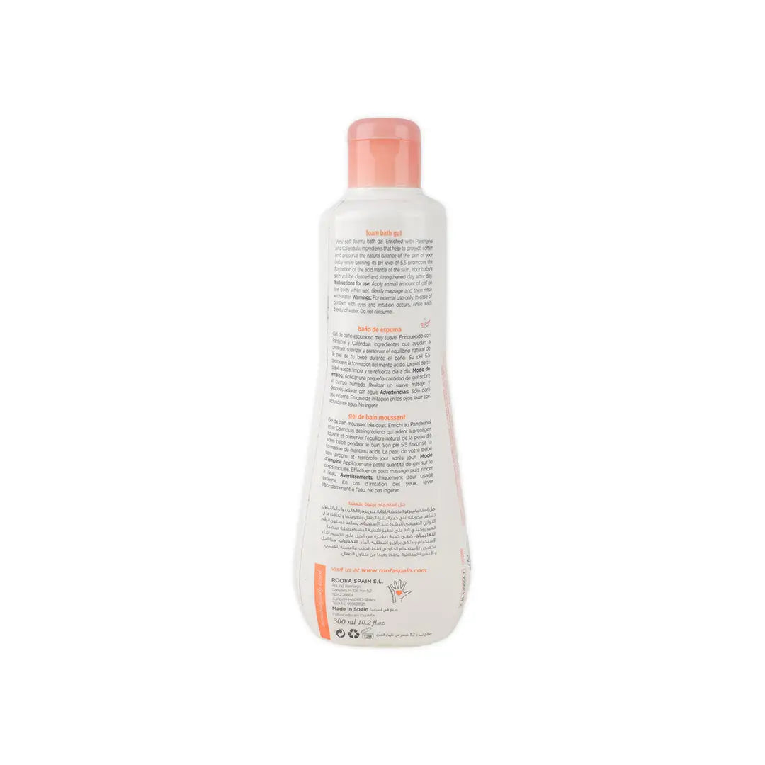 48338-Roofa Calendula & Panthenol Foam Bath Gel 300ml +1