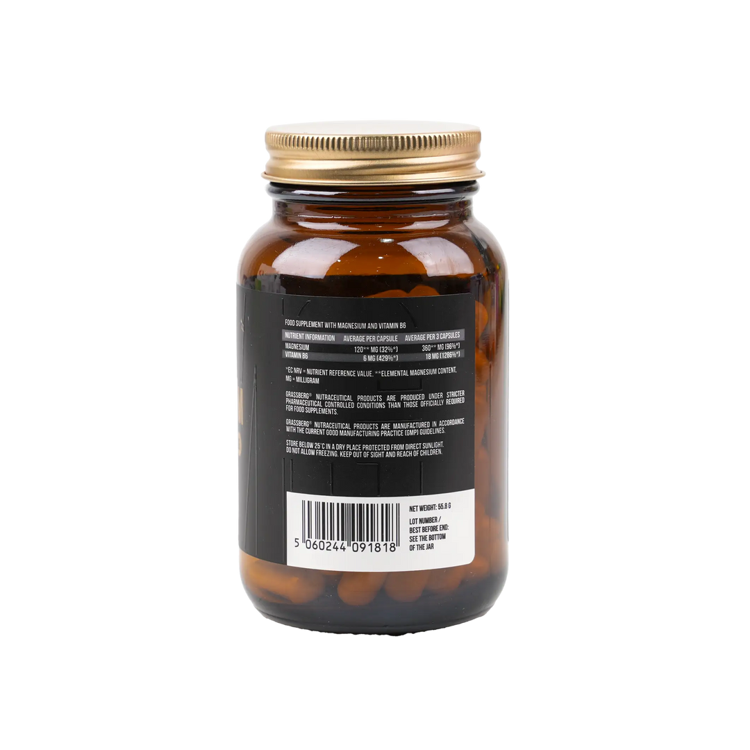 48346-Grassberg Magnesium Premium B6 60 Capsules +1