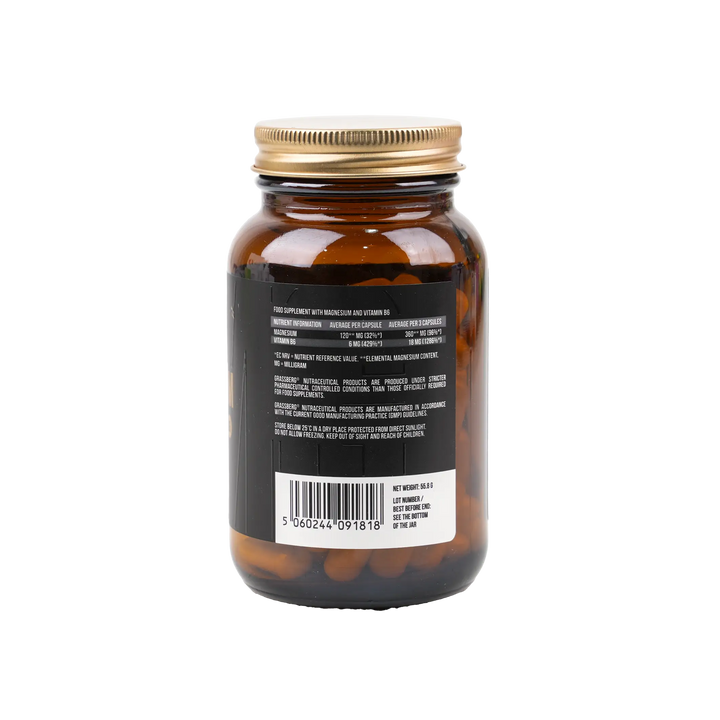 48346-Grassberg Magnesium Premium B6 60 Capsules +1