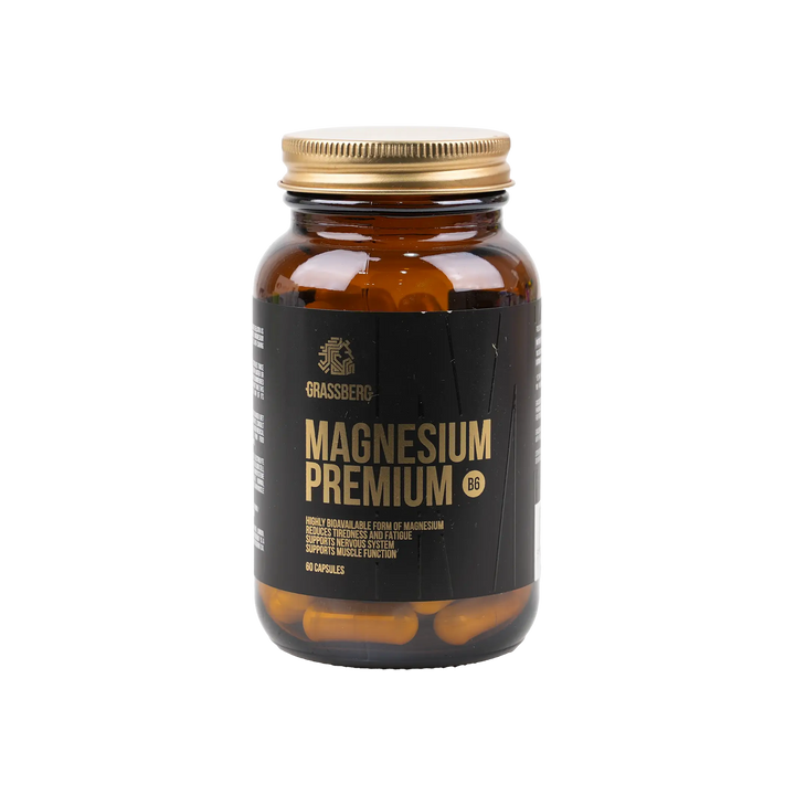 48346-Grassberg Magnesium Premium B6 60 Capsules