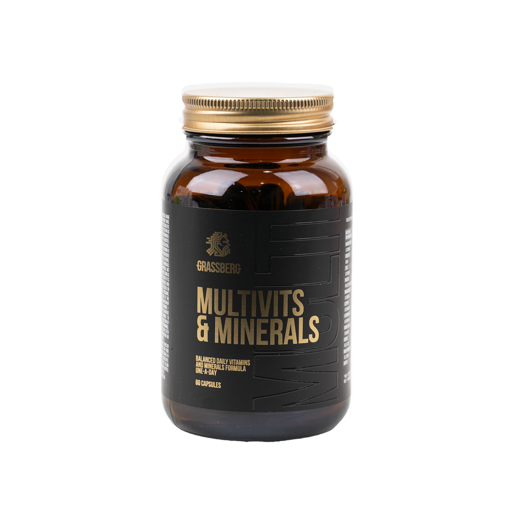 GRASSBERG MULTIVITS & MINERALS 60 CAPSULES