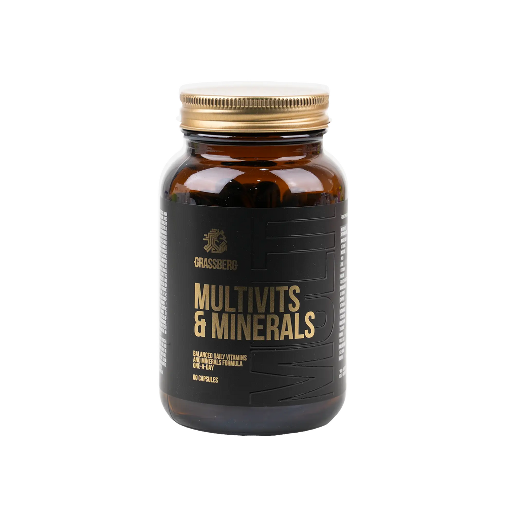 GRASSBERG MULTIVITS & MINERALS 60 CAPSULES