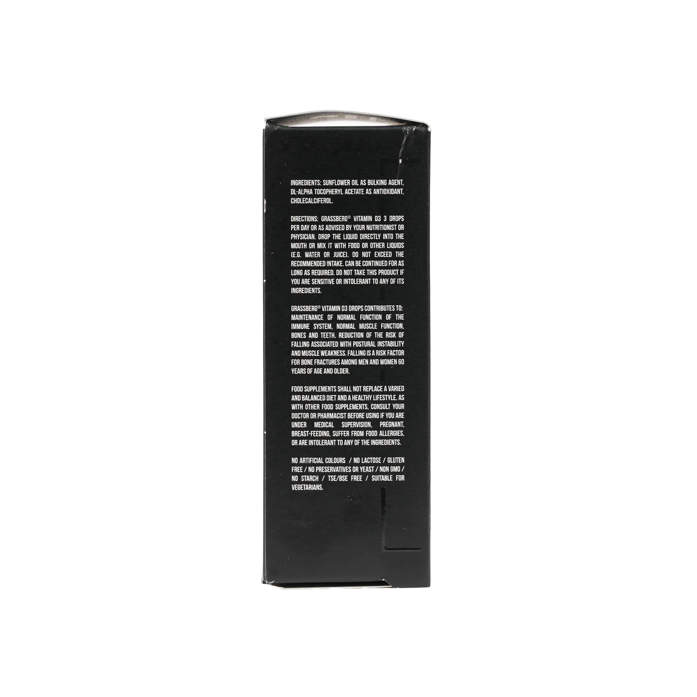 GRASSBERG VITAMIN D3 400IU DROPS 50ML