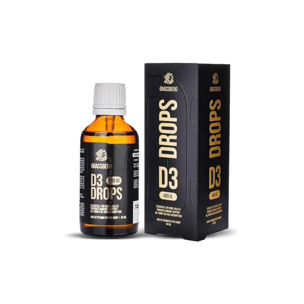 48352-Grassberg Vitamin D3 400Iu Drops 50Ml +4