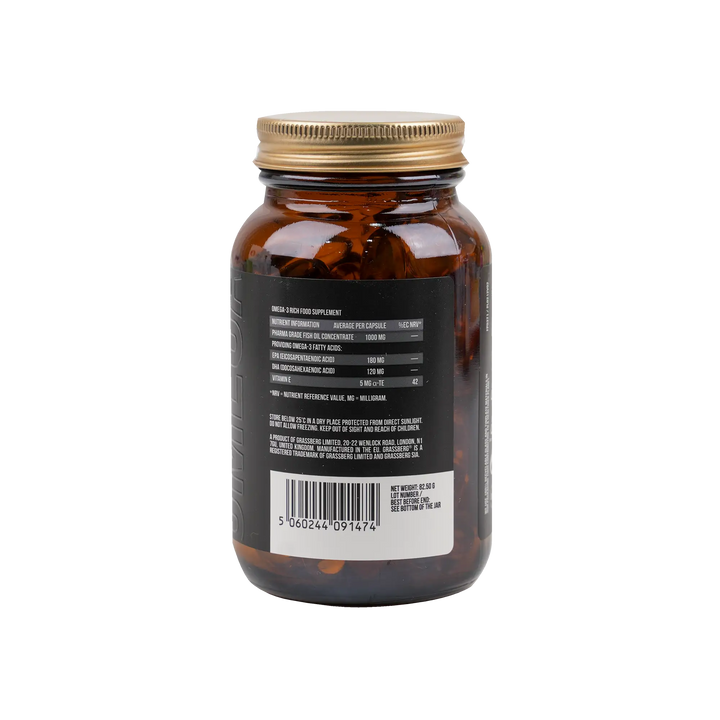 48355-Grassberg Omega-3 Value 1000Mg 60 Capsules +1