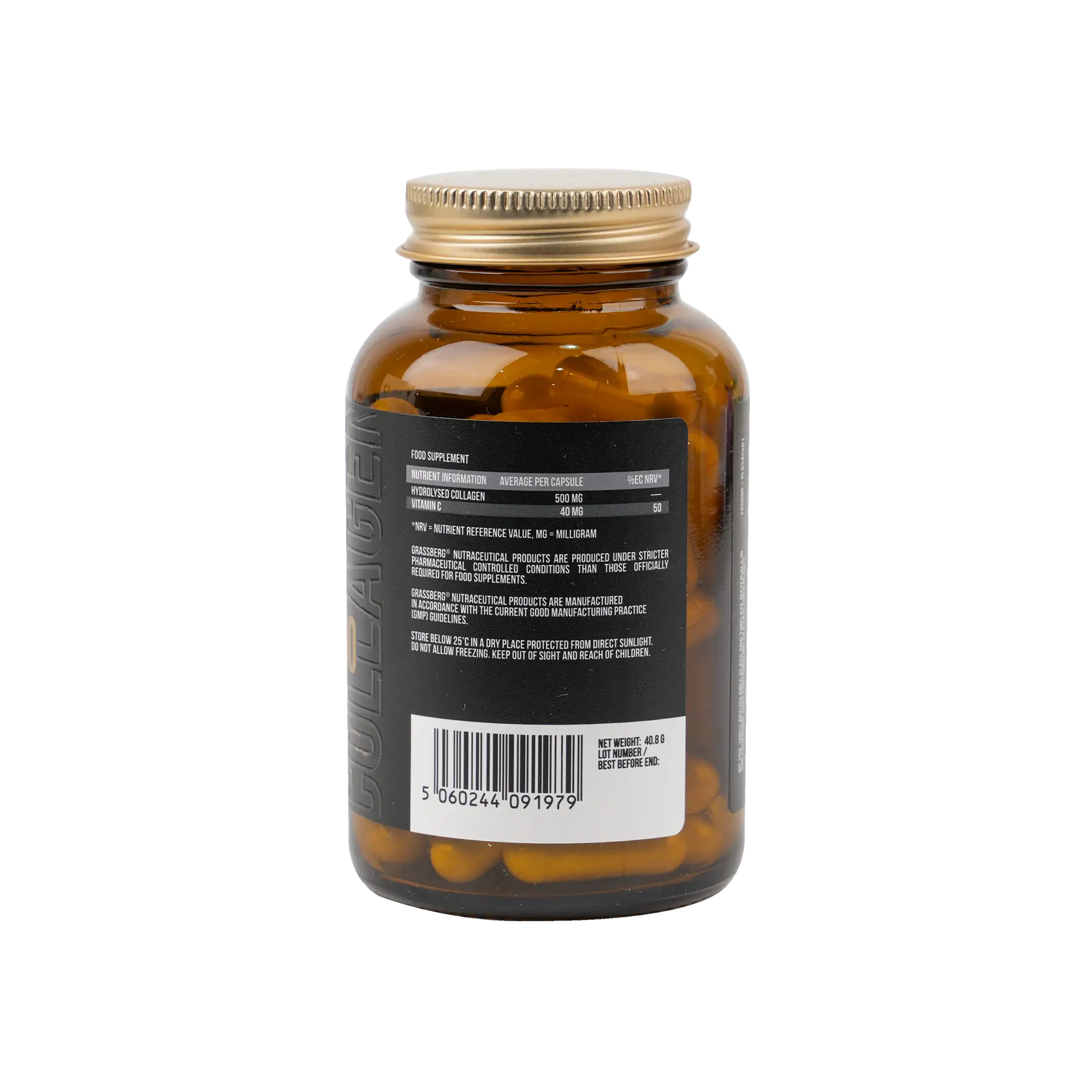 GRASSBERG COLLAGEN PREMIUM 500MG 60 CAPSULES