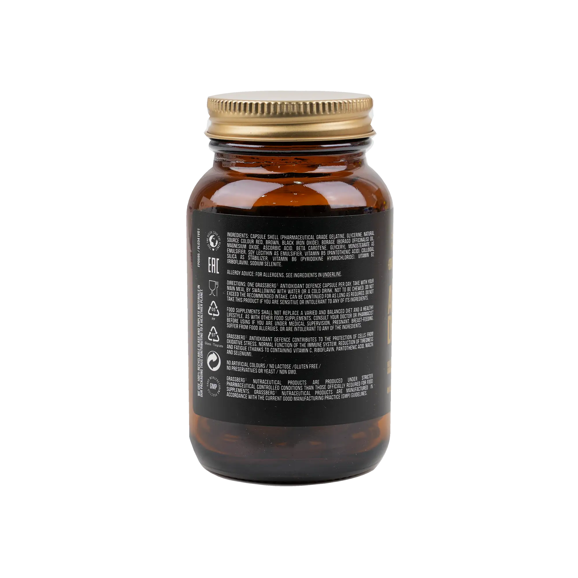 GRASSBERG ANTIOXIDANT DEFENCE 60 CAPSULES