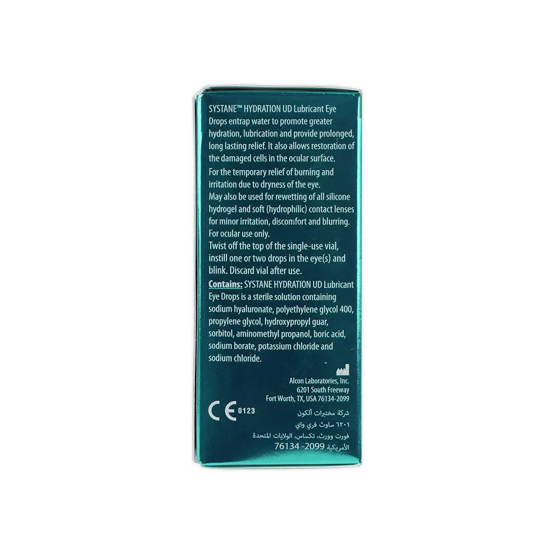 48374-Systane Hydration Ud Lubricant Eye Drops 30 Vials +2