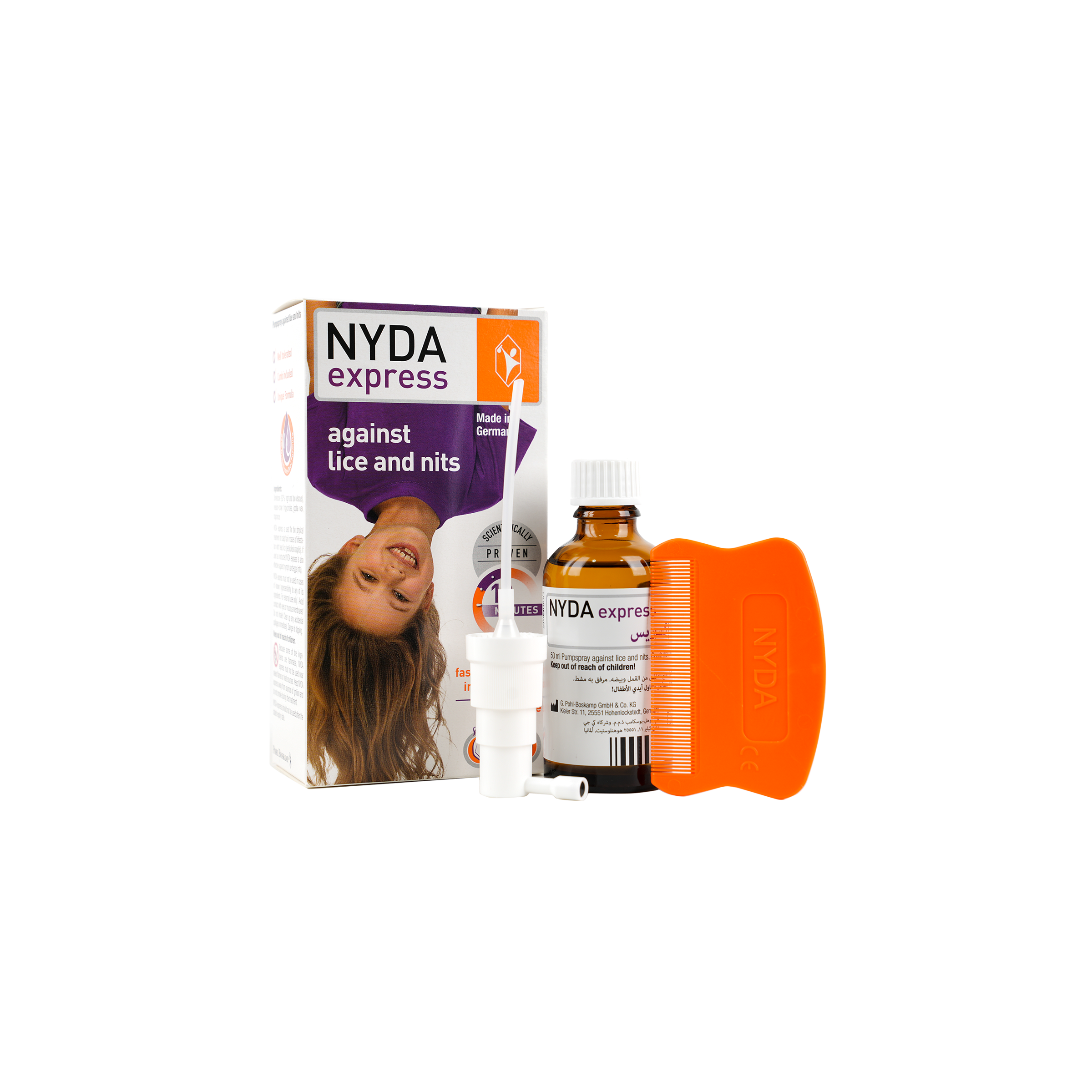 NYDA EXPRESS LICE SPRAY 50ML (SINGLE PACK)