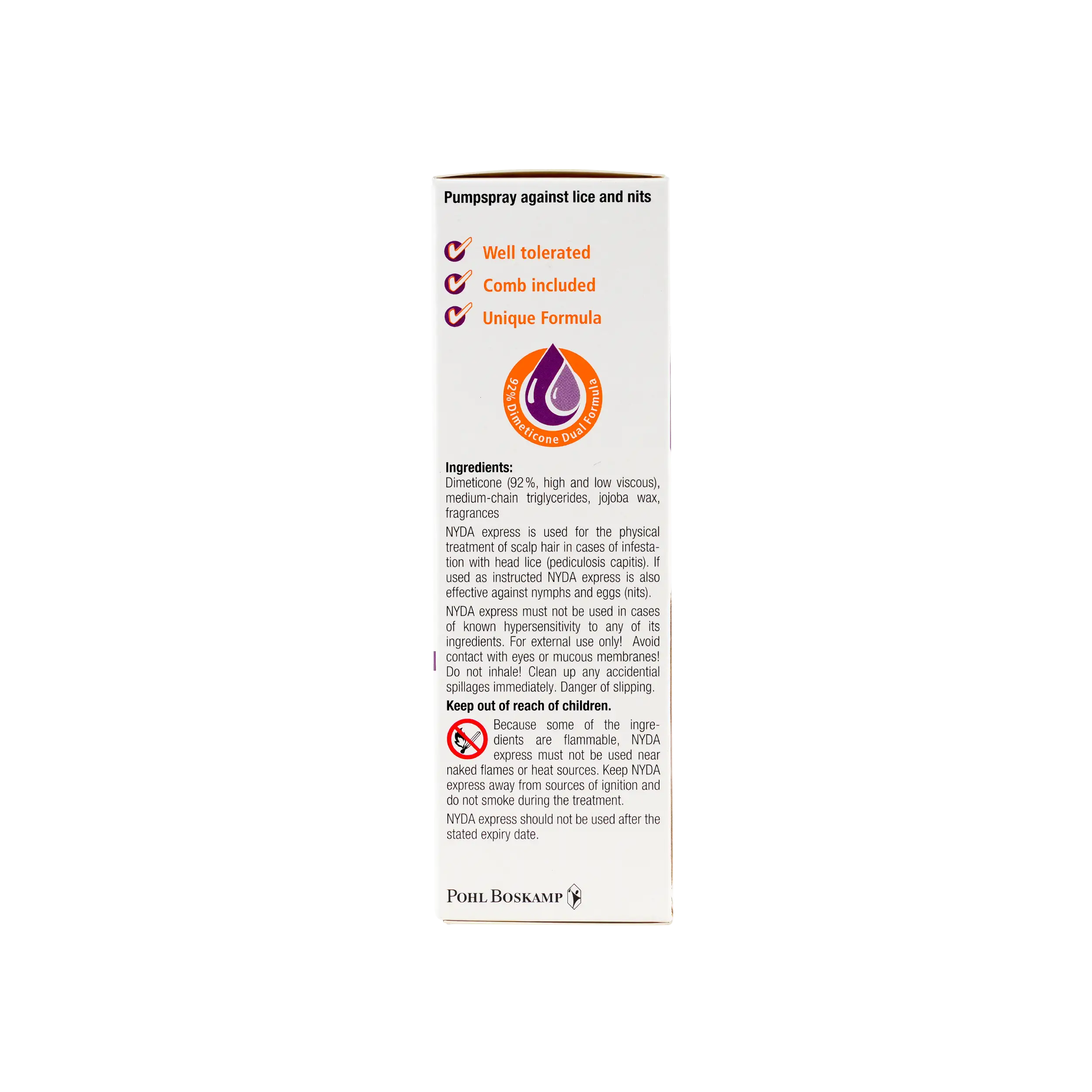 NYDA EXPRESS LICE SPRAY 50ML (SINGLE PACK)