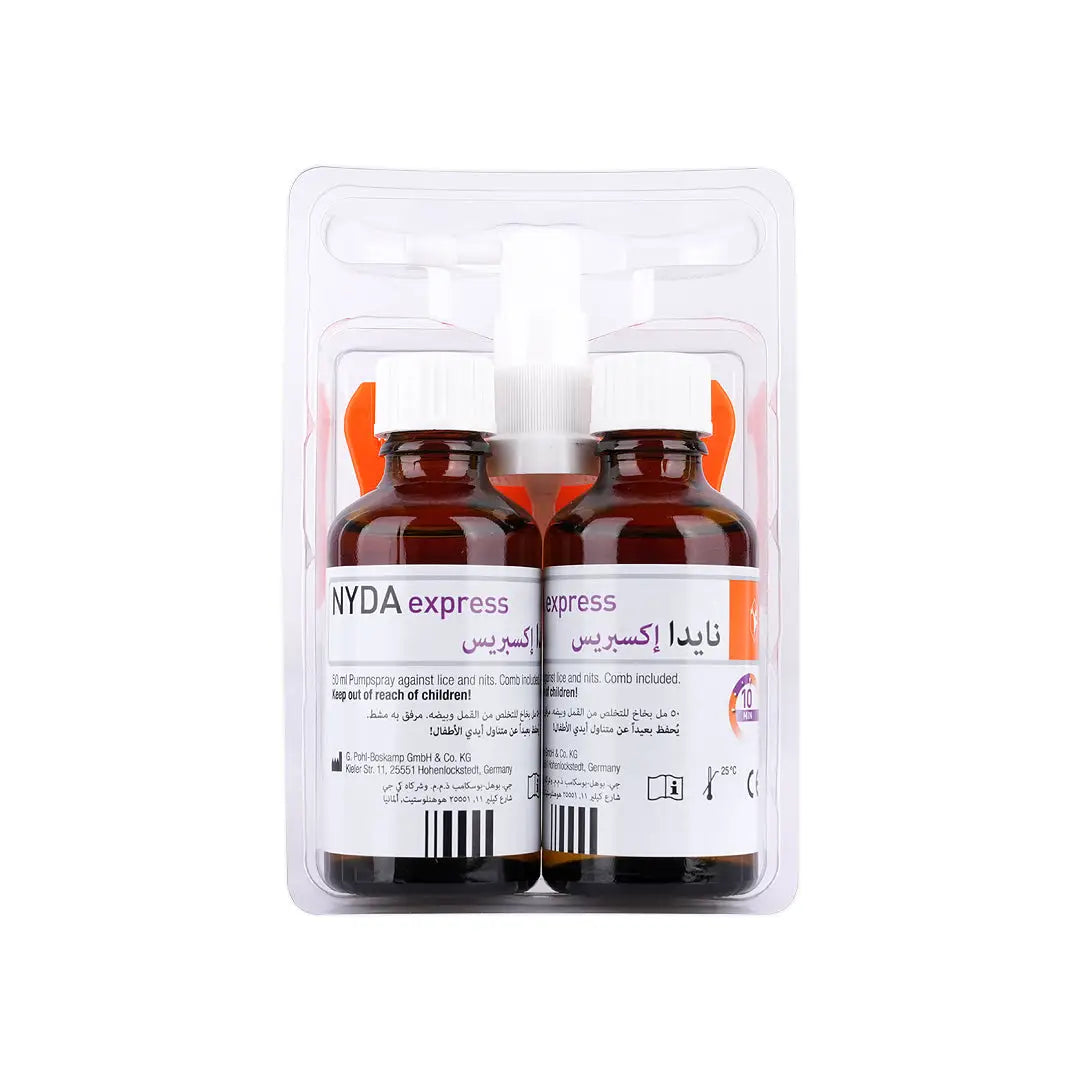 Nyda Express Lice Spray 2X50Ml ( Double Pack) +2