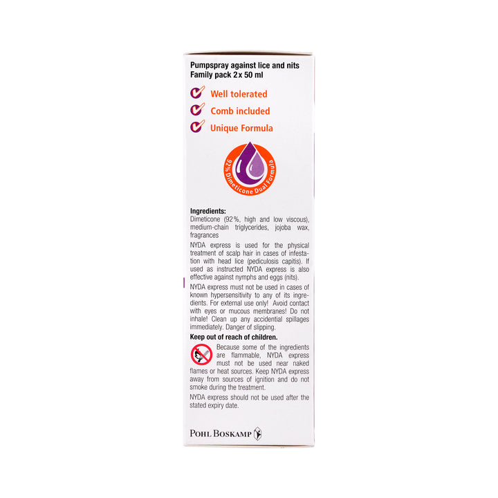48376-Nyda Express Lice Spray 2X50Ml ( Double Pack) +4