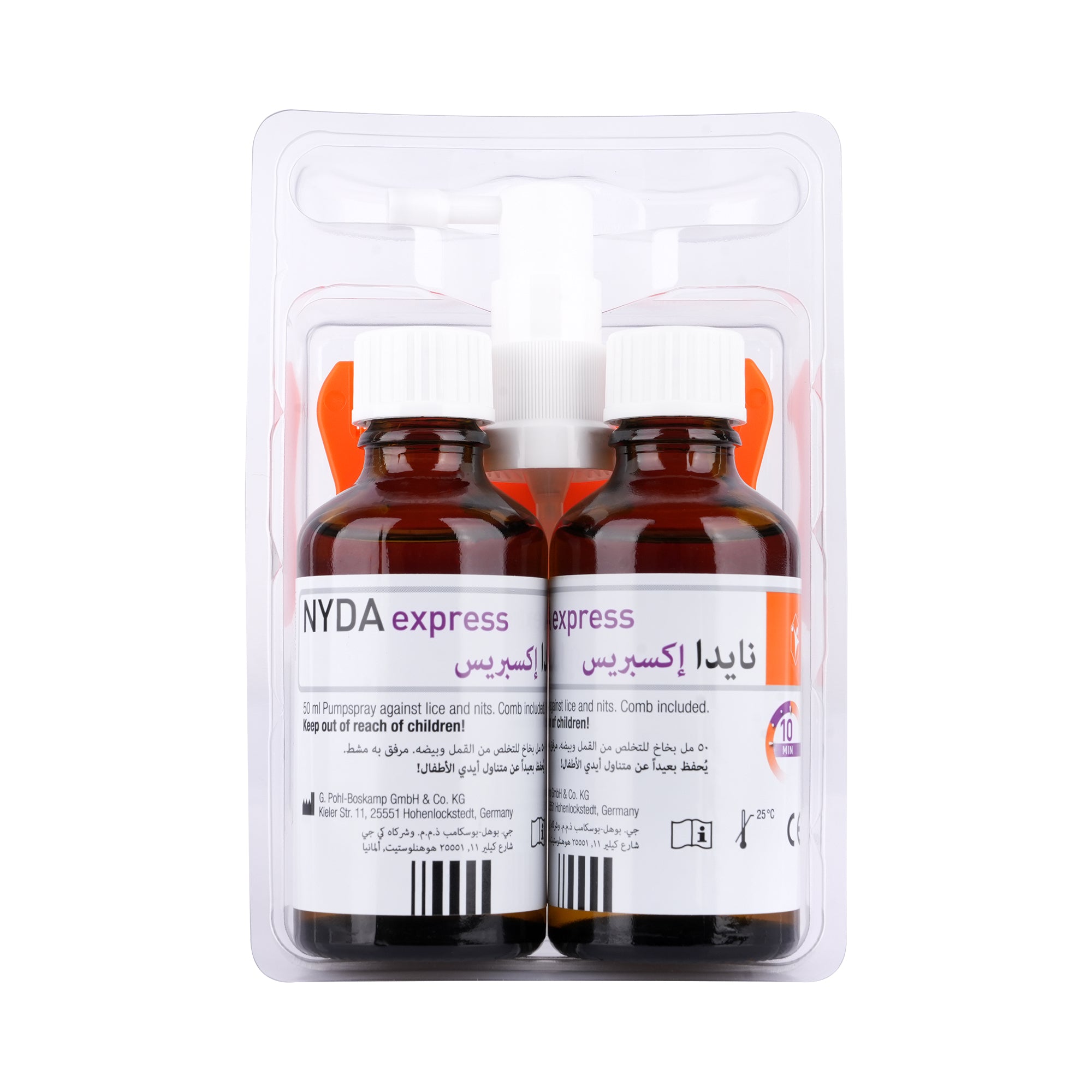 48376-Nyda Express Lice Spray 2X50Ml ( Double Pack) +6