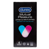 DUREX CONDOM MUTUAL PLEASURE 6PCS