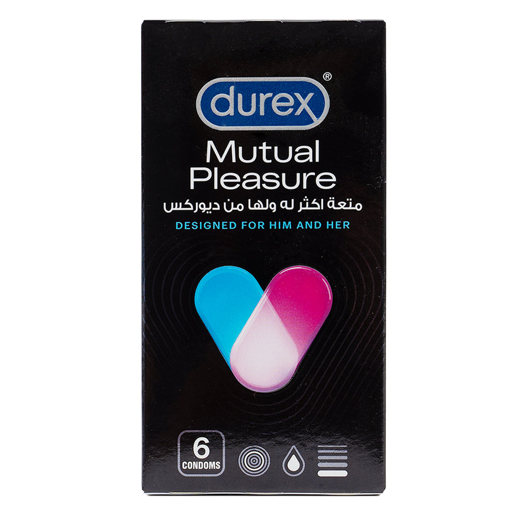 DUREX CONDOM MUTUAL PLEASURE 6PCS