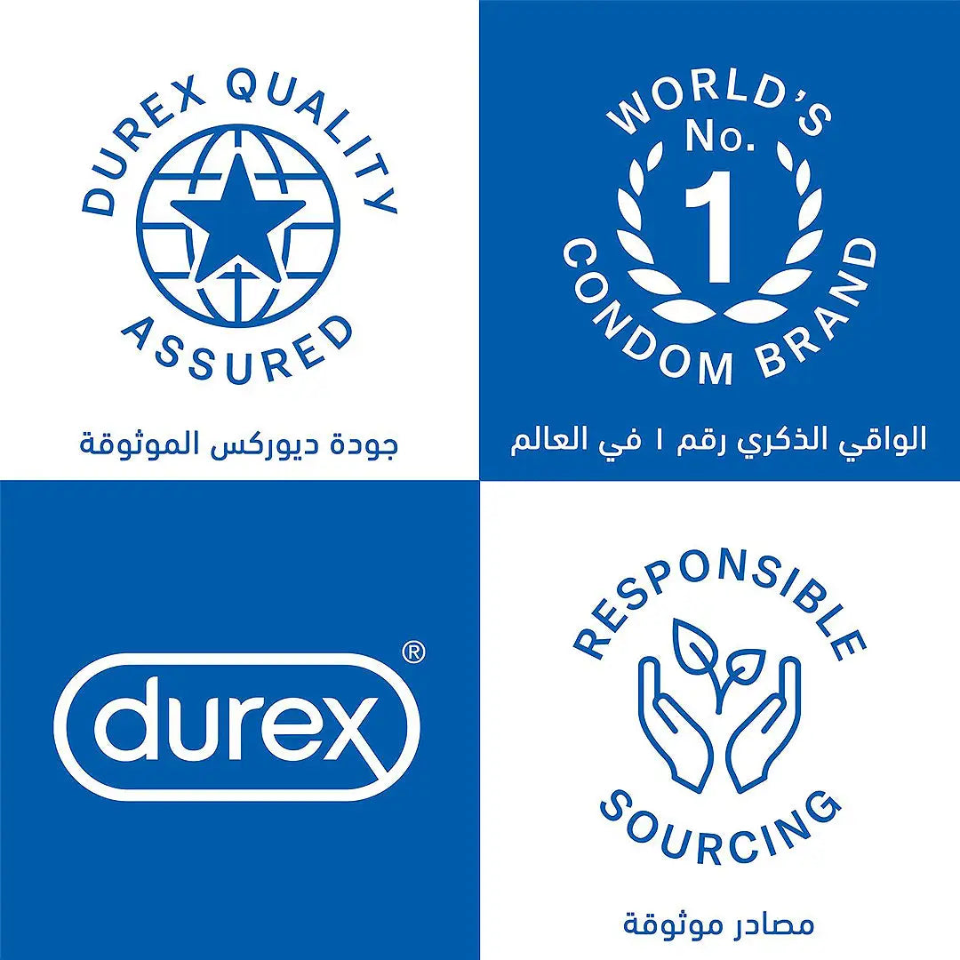 Durex Mutual Pleasure Condoms 6s