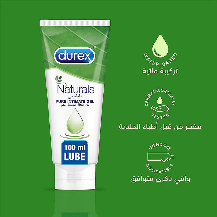 48384-Durex Naturals Pure Intimate Gel 100Ml +1