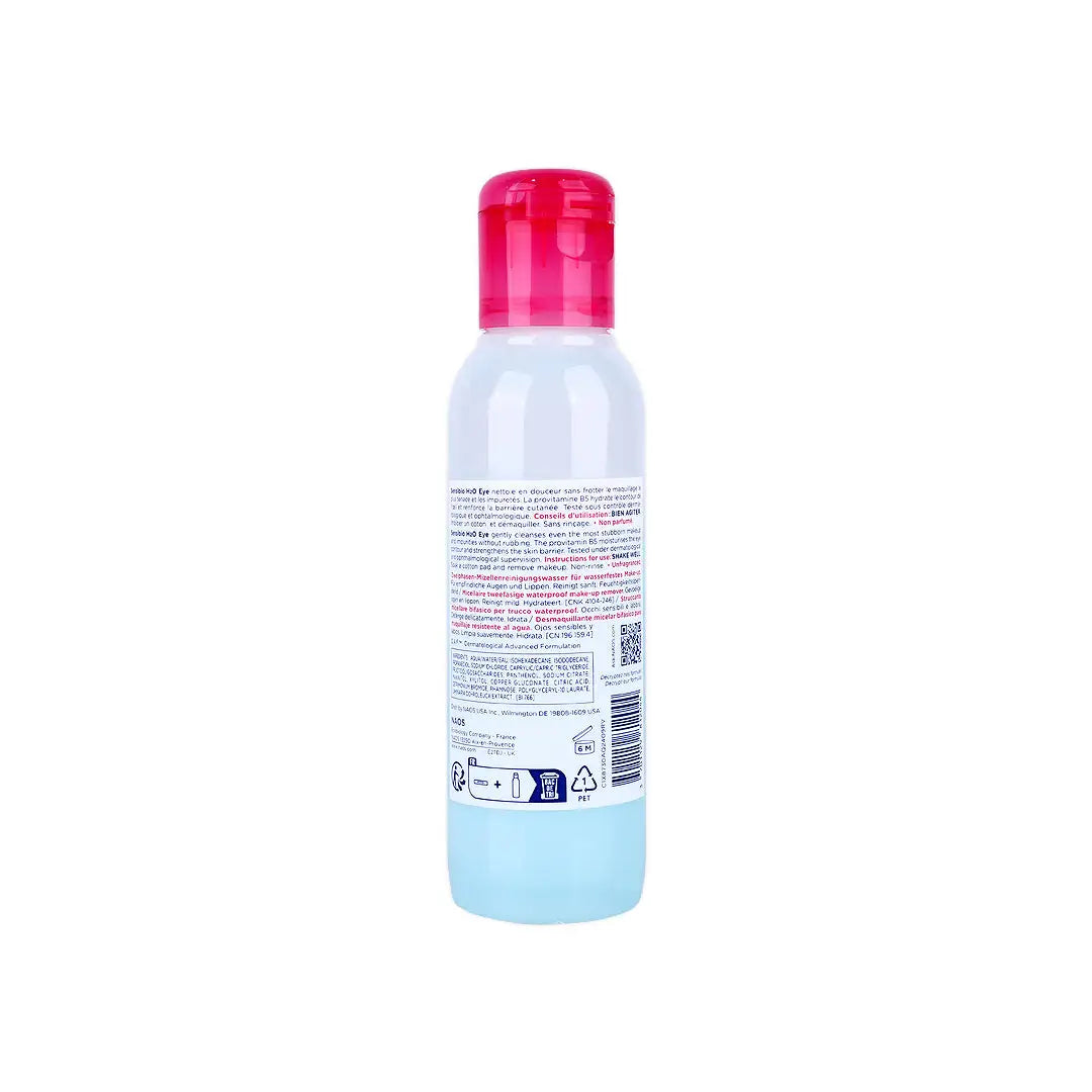 48389-Bioderma Sensibio H2O Eye Makeup Remover 125Ml +2