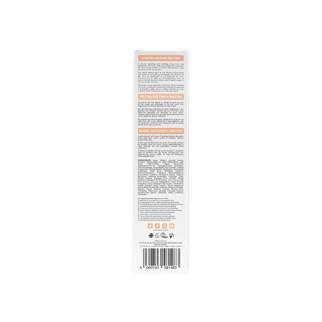 HAIRBURST HYDRATING & BALANCING SCALP TONIC 100ML