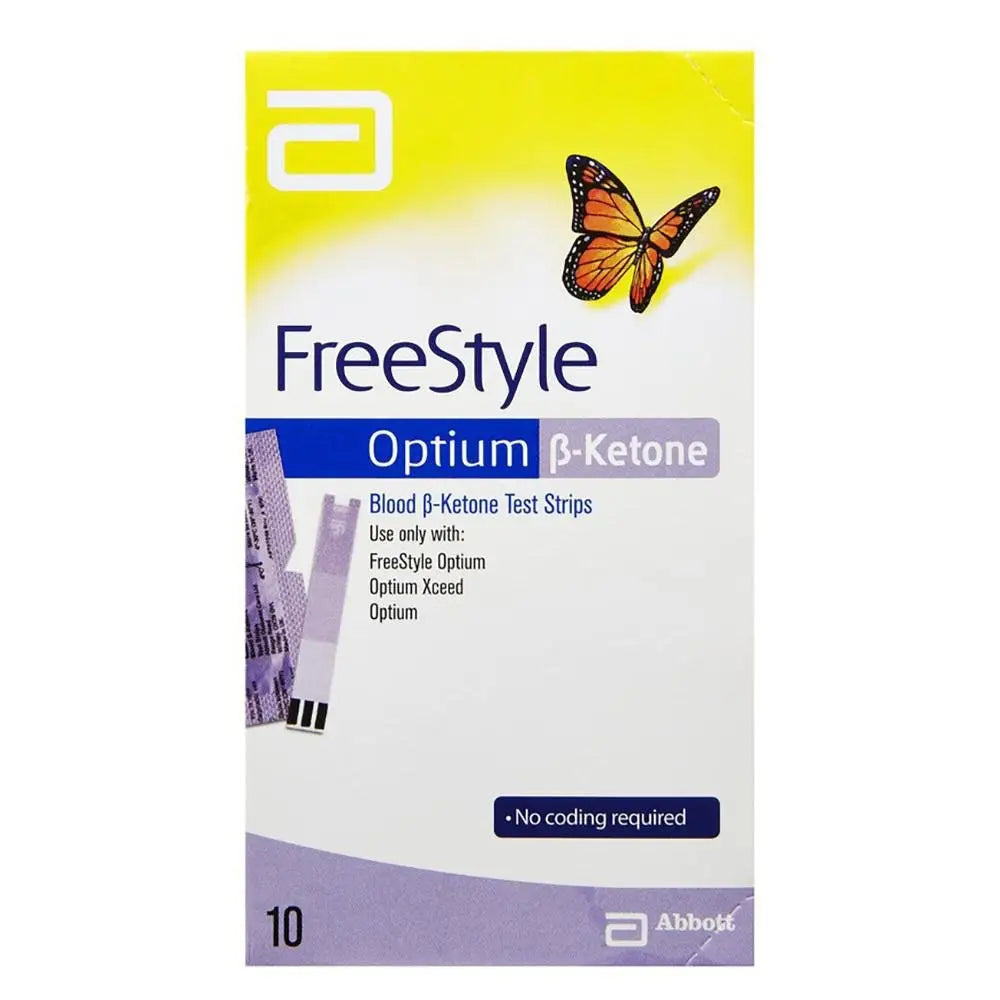 Free Style Optium Ketone 10 Strips