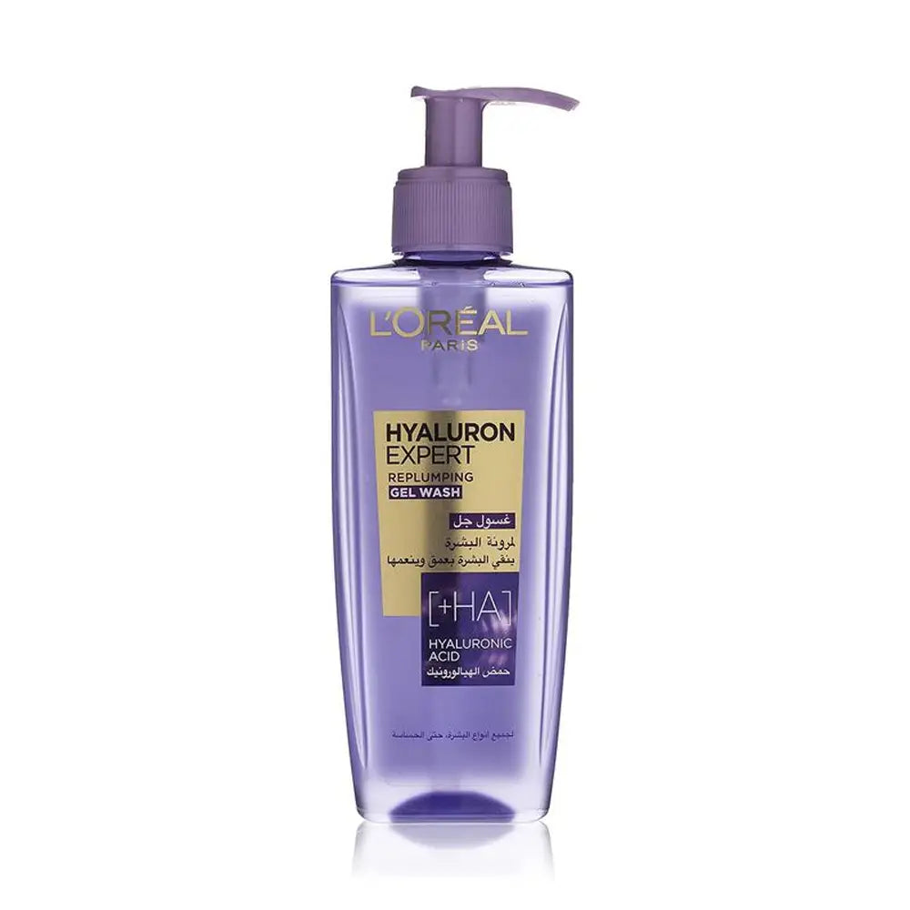 48406-L'oreal Hyaluron Expert Replumping Gel Wash 200ml