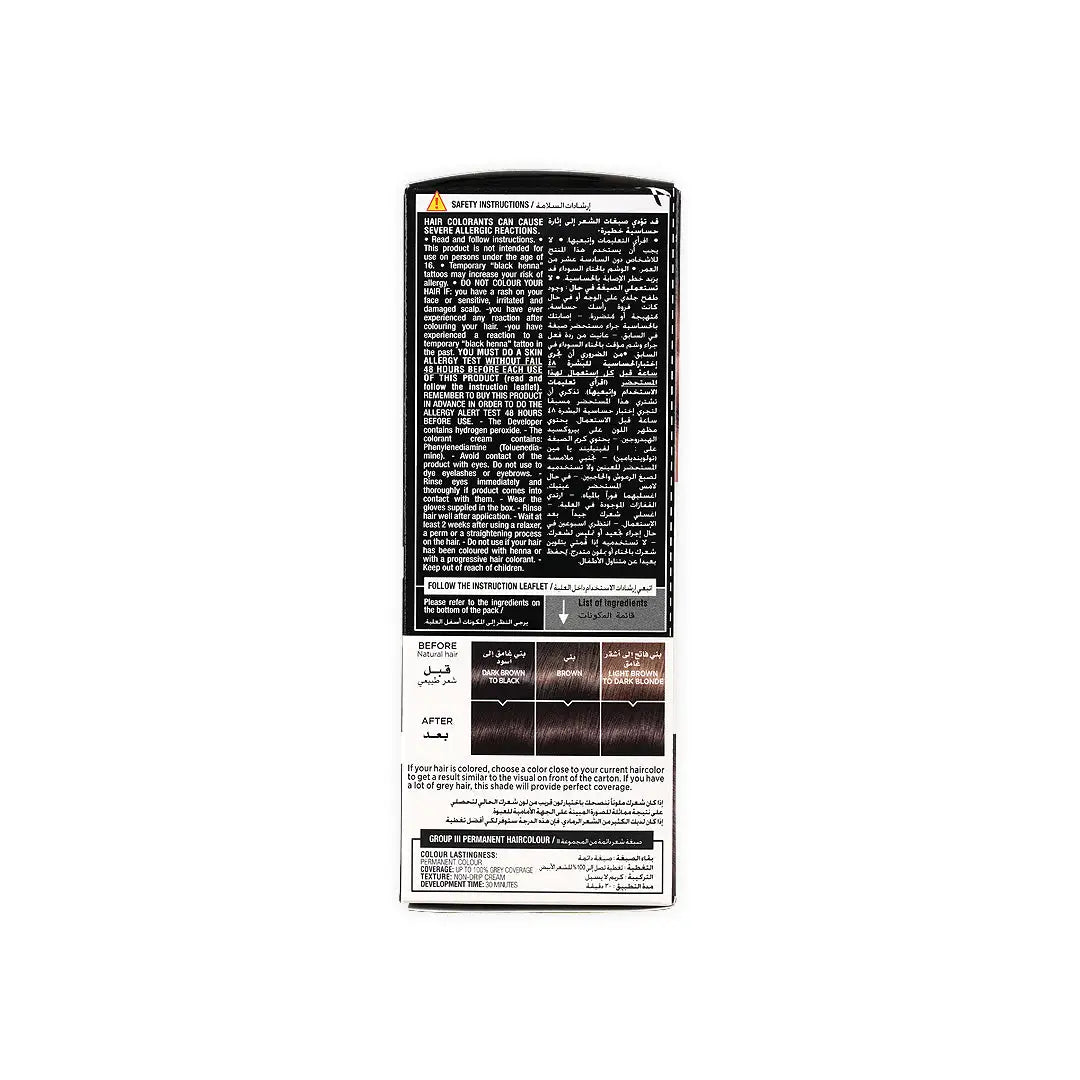 L_oreal Prodigy Permanent Oil Hair Color-4.0 Brown