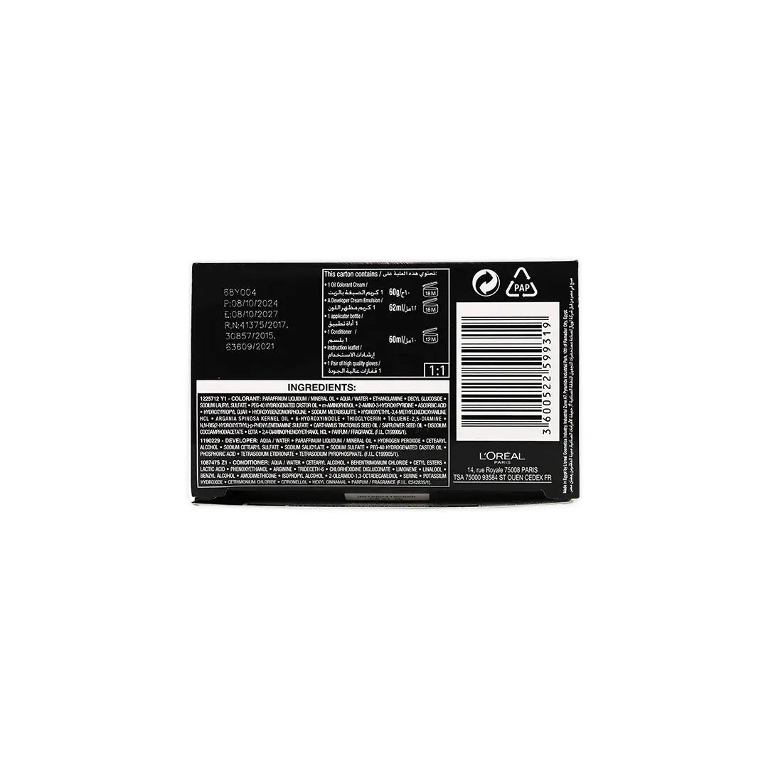 L_oreal Prodigy Permanent Oil Hair Color-5.0 Light Brown