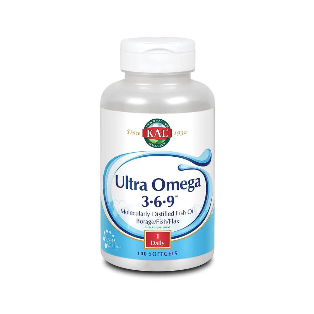 48420-KAL Ultra Omega 3,6,9 100 Softgels