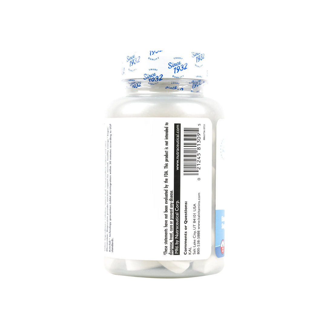 48421-KAL Magnesium Malate 400Mg 90 Tablets +2