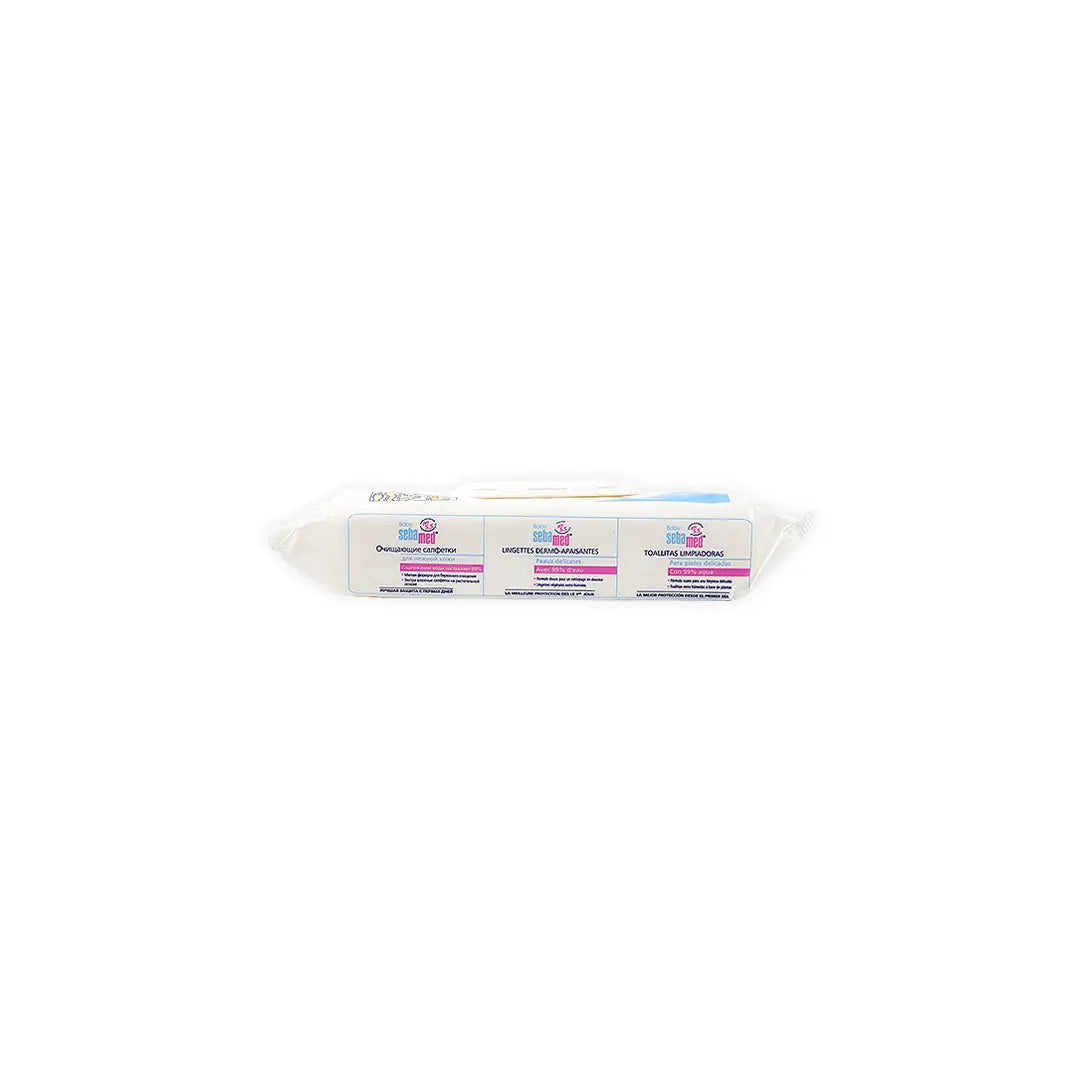 48423-Sebamed Baby Cleansing Wipes With 99% Water 60Pcs +1