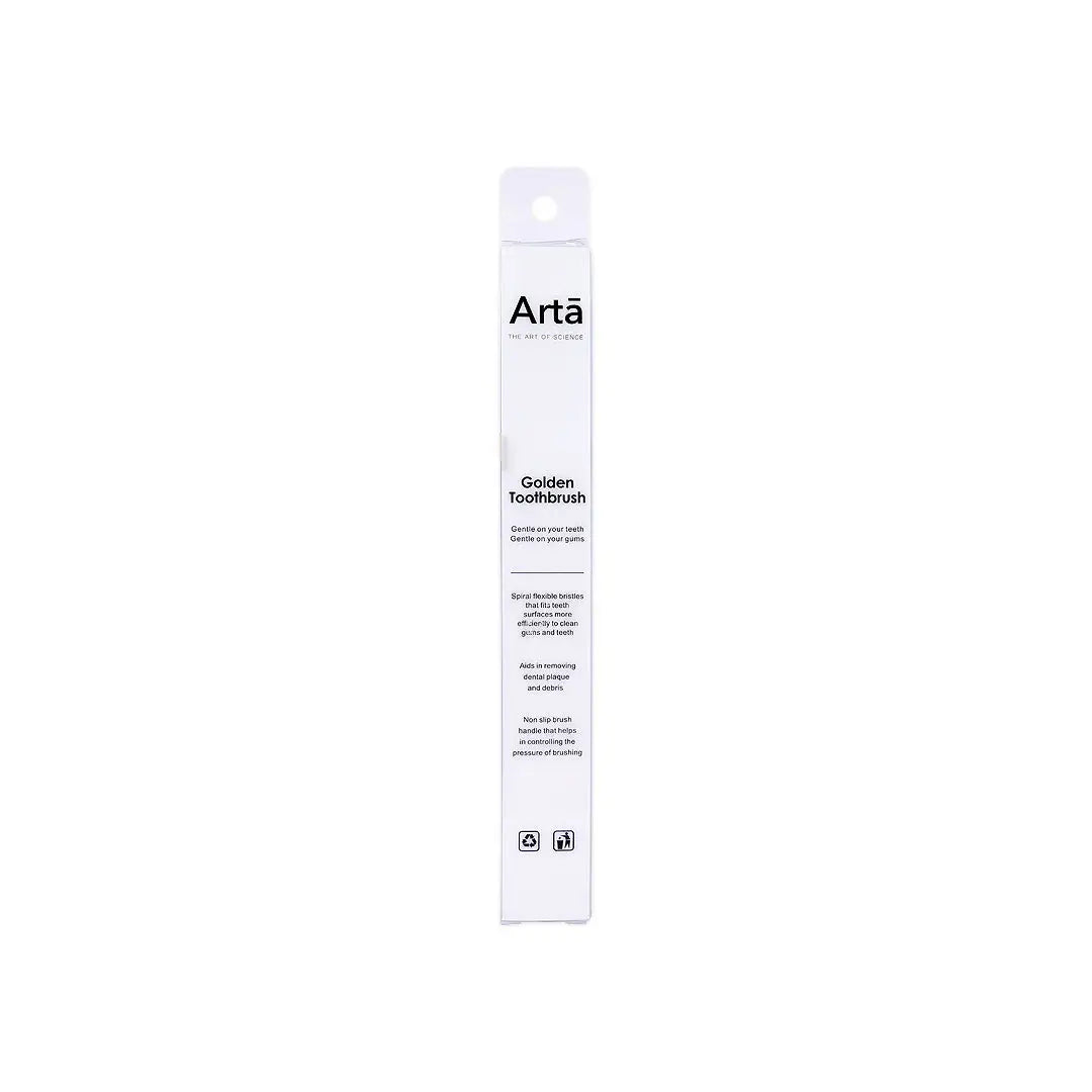 48430-Arta Toothbrush Golden Soft-Gray +3