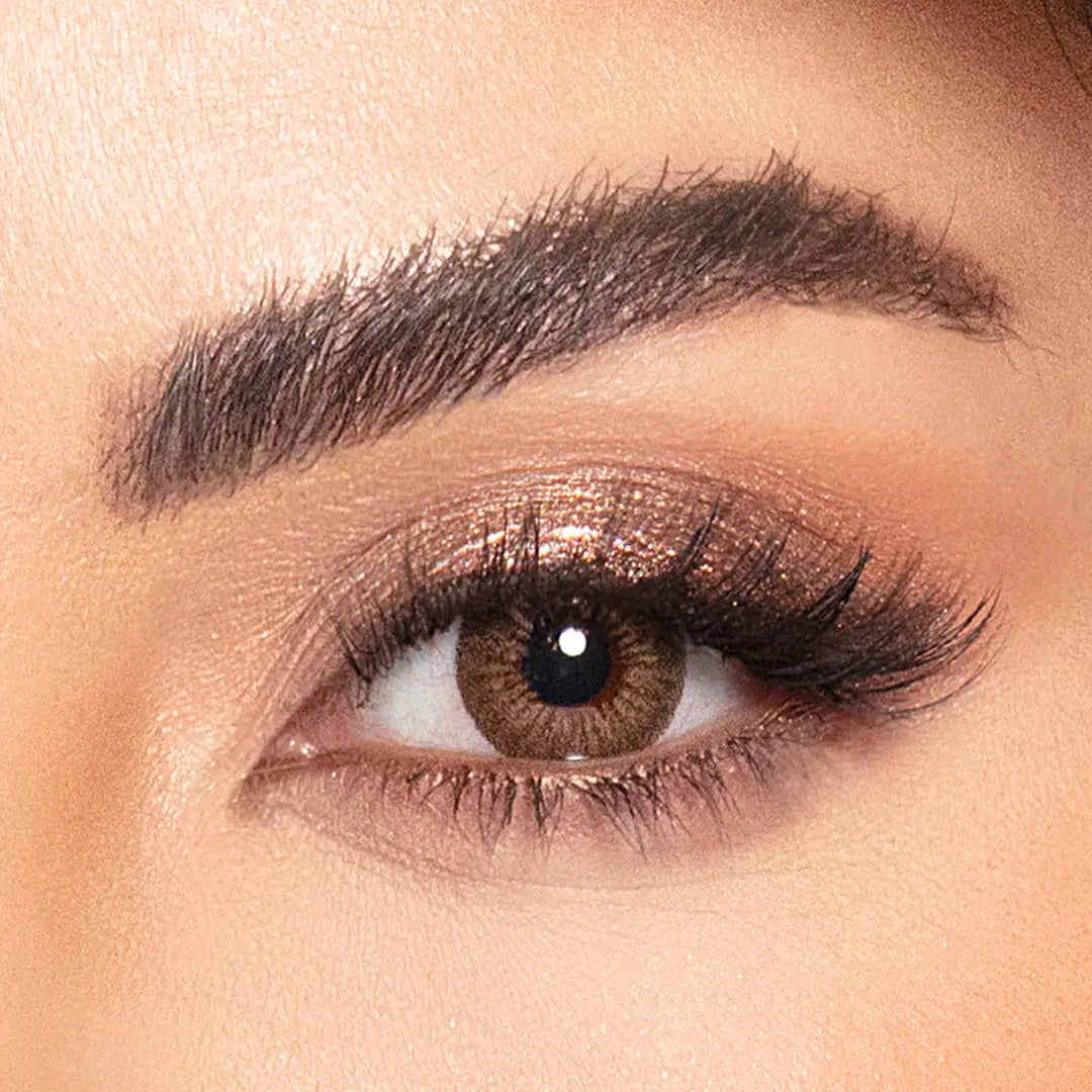 48441-Amara One Day Color 10 Contact Lenses - Amber