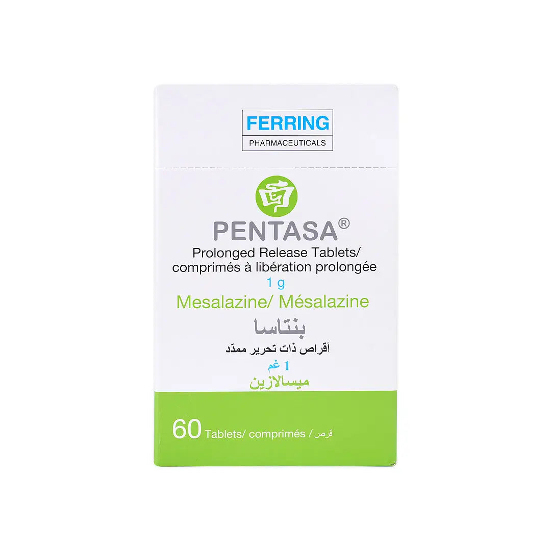 48444-Pentasa 1Gm 60 Tablets