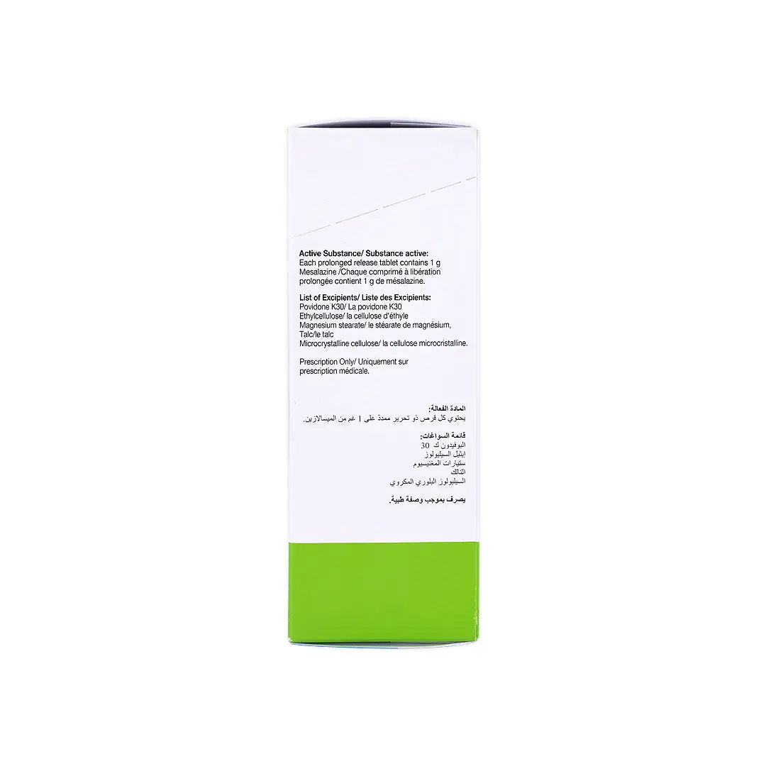 PENTASA 1GM 60 TABLETS