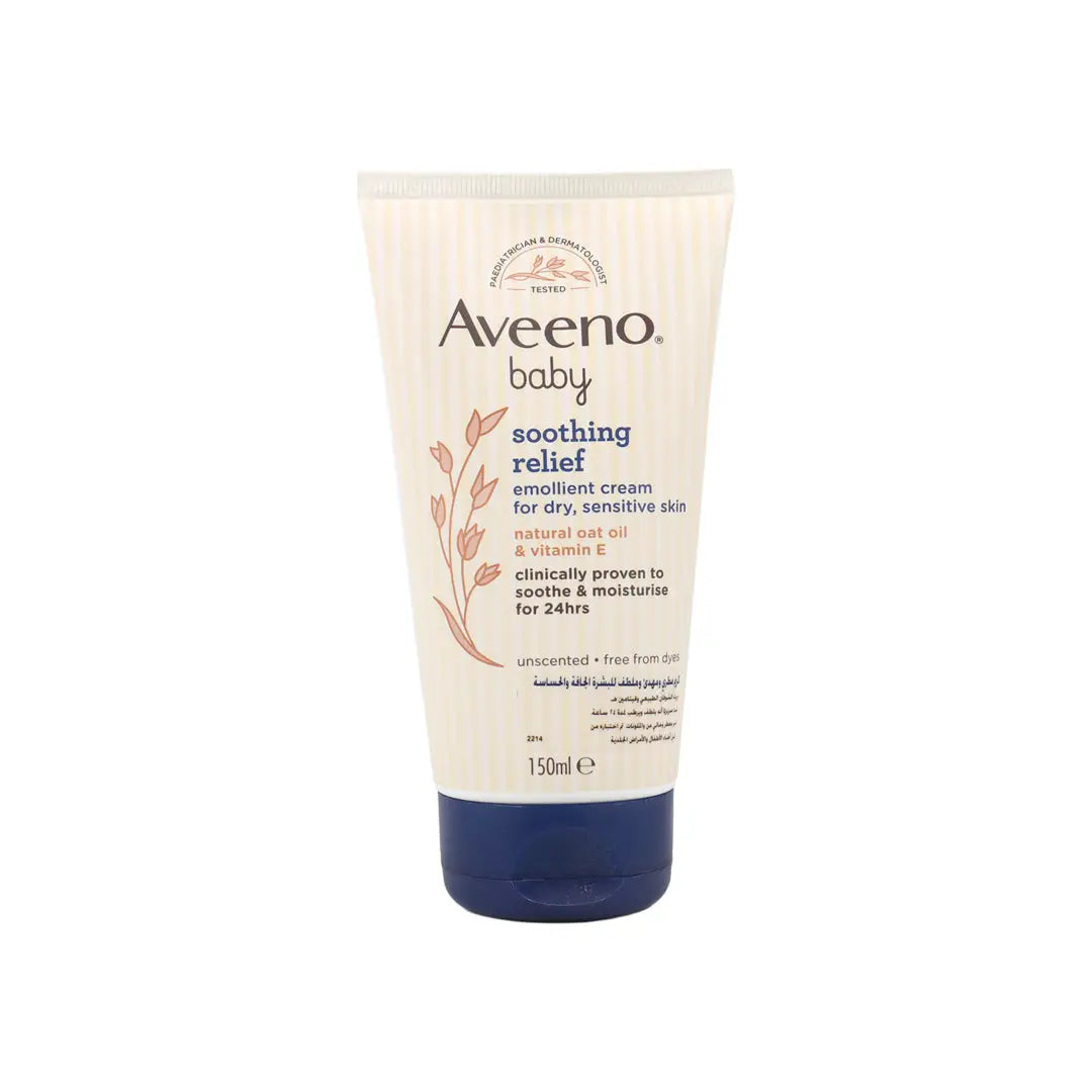 48448-Aveeno Baby Soothing Relief Emollient Cream 150Ml