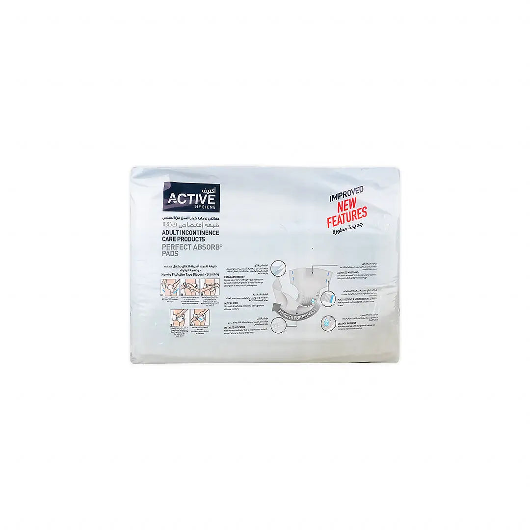 48460-Active Hygiene Diapers 140-170cm 24Pcs-XL +3