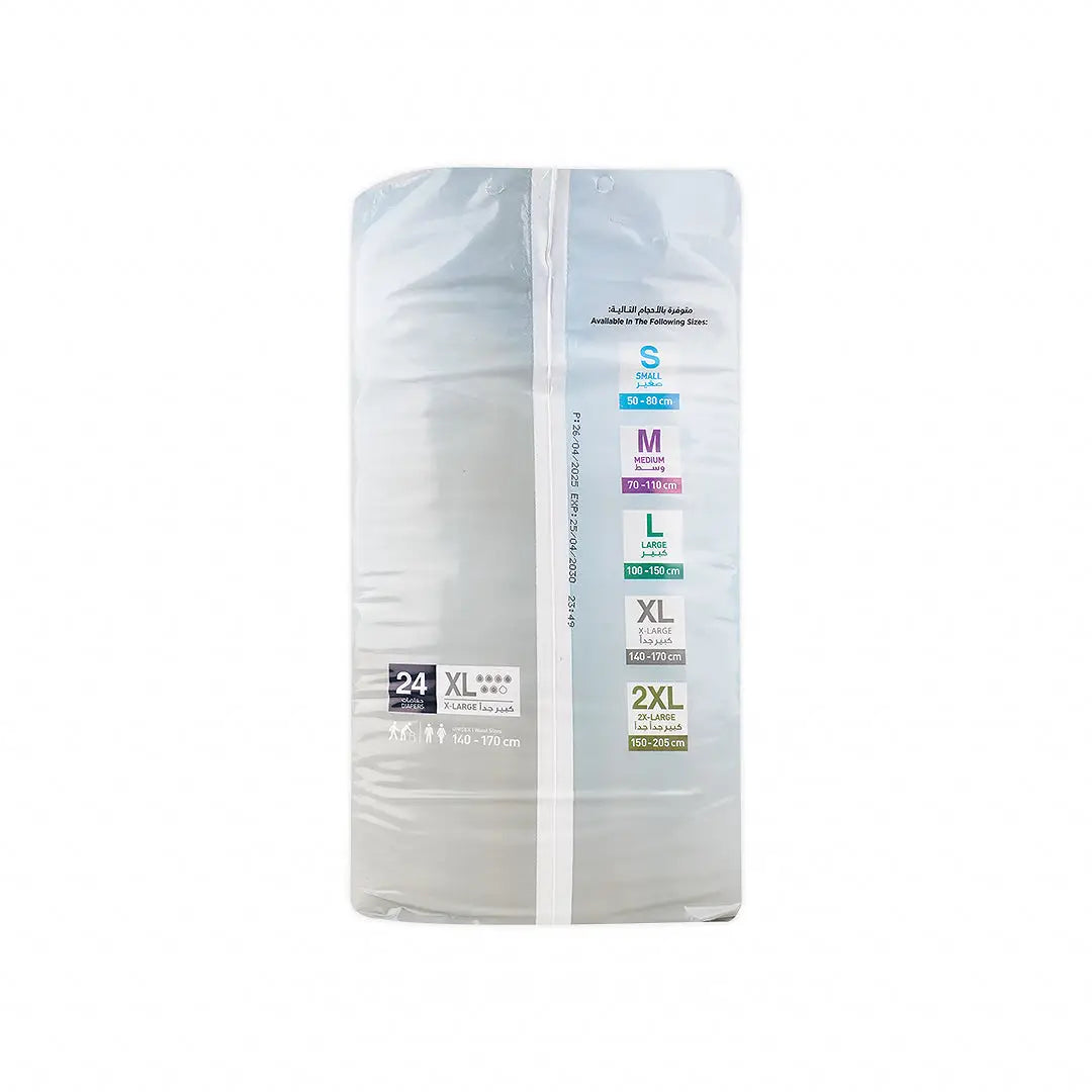 Active Hygiene Diapers 140-170cm 24Pcs-XL