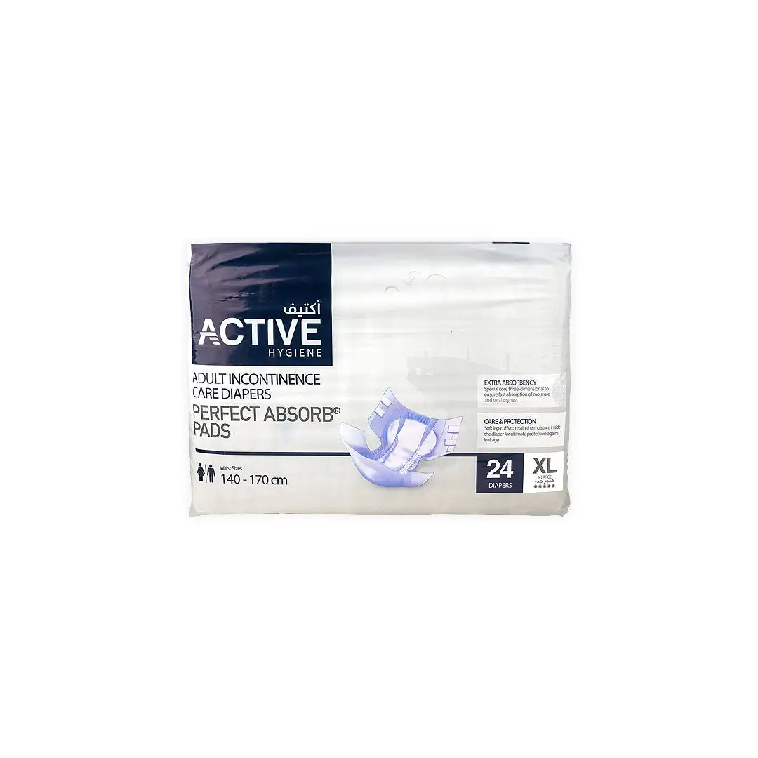 Active Hygiene Diapers 140-170cm 24Pcs-XL