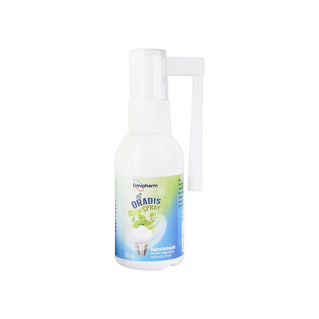ORADIS TOPICAL ANTISEPTIC SPRAY 50ML